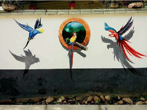 泰顺视觉错位-3D墙绘设计