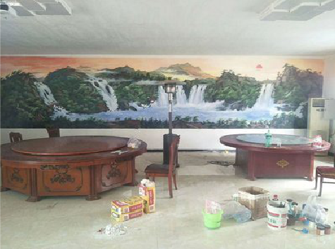 泰顺墙绘-写实风景