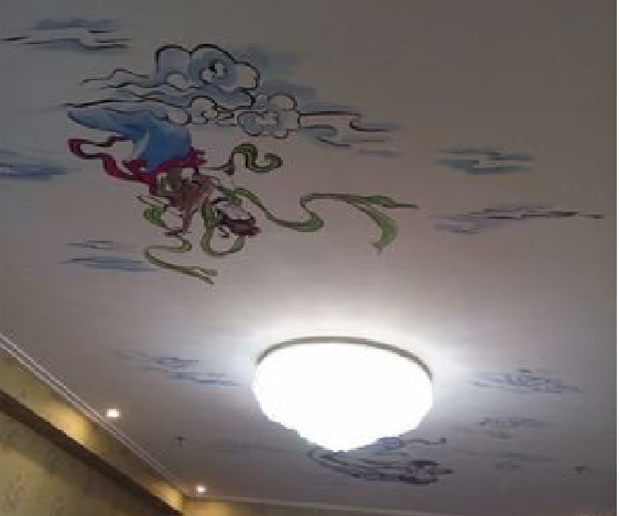 泰顺如何快速绘制天花板上的手绘墙？