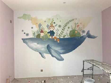 泰顺手绘墙的特点及优势。